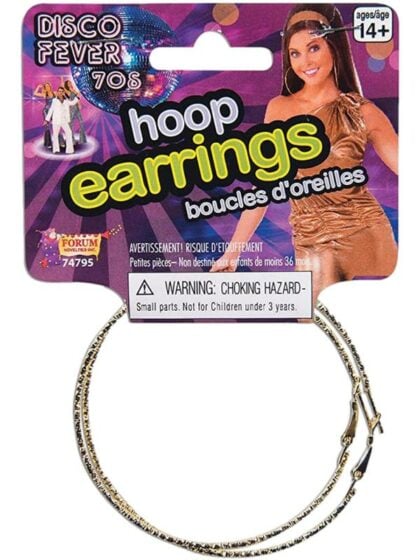 Gold Hoop Earrings