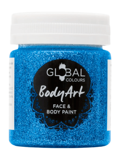 Blue Glitter Face Paint 45ml