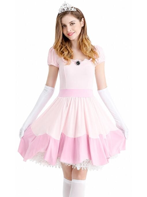 Cute Princess Peach Costume