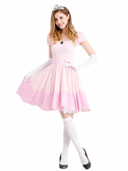 Cute Princess Peach Costume