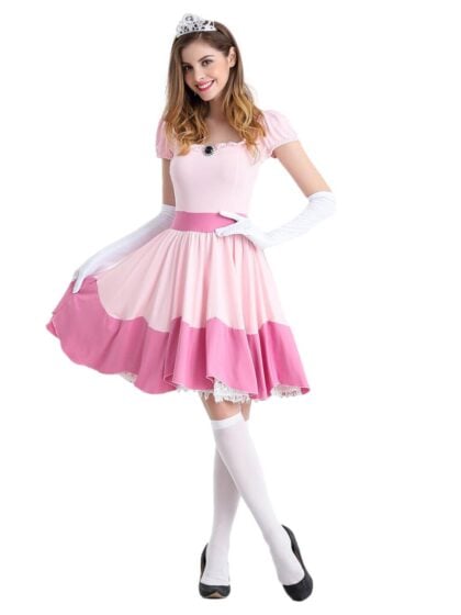 Cute Princess Peach Costume