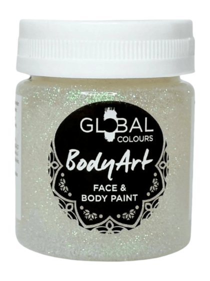 holographic glitter face paint