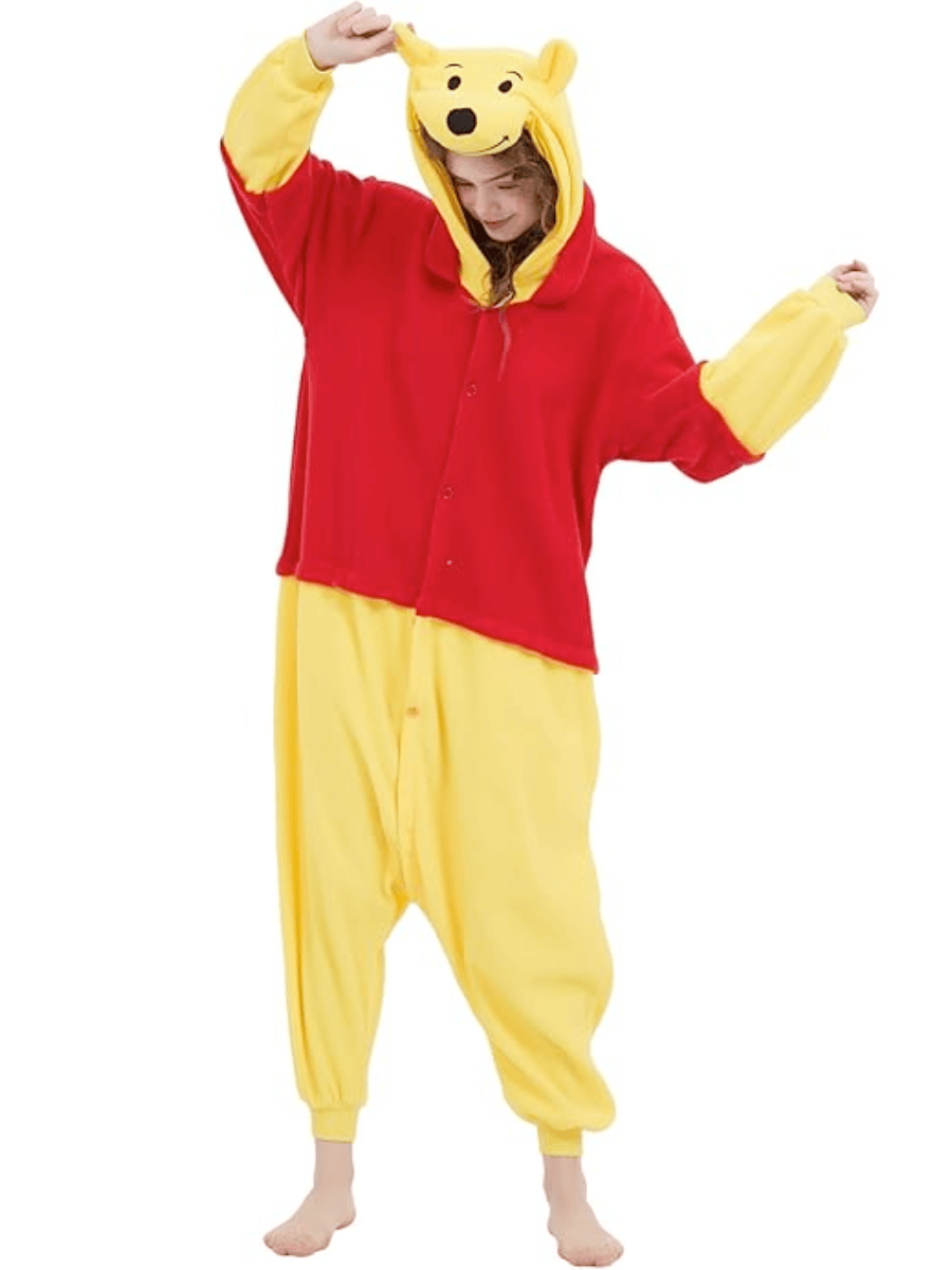 Winnie the Pooh Costume Funny and Cuddly Onesie