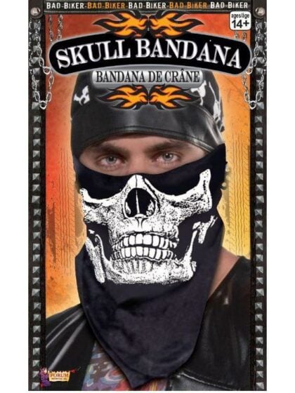 Skull Face Bandana