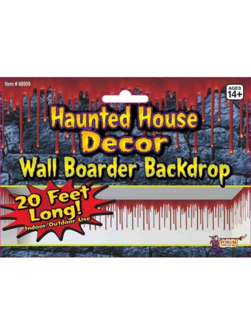 Haunted House Blood Drip Decor