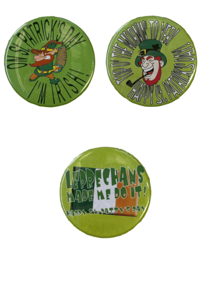 St Patrick's Day Badge
