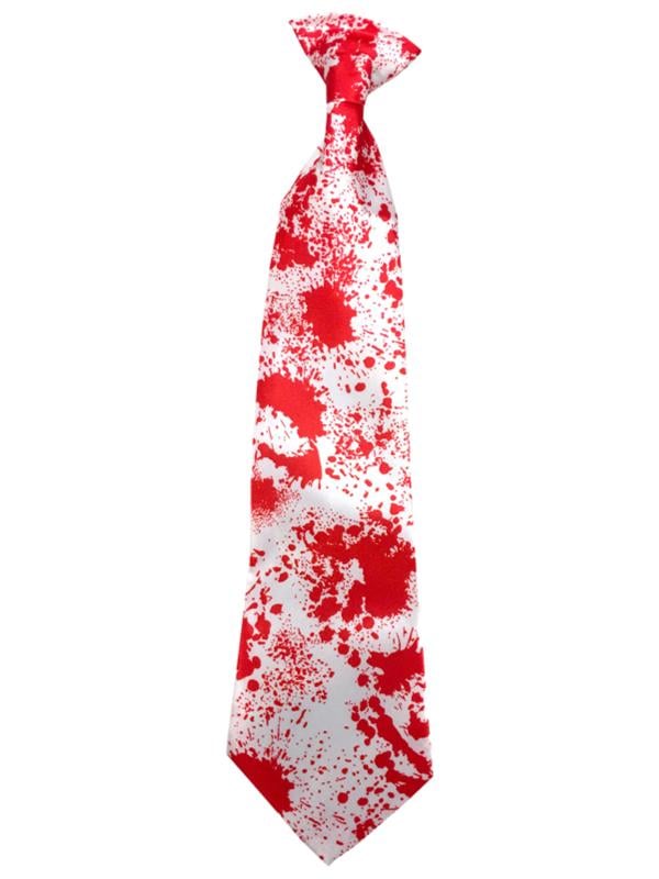 Blood Splattered White Tie