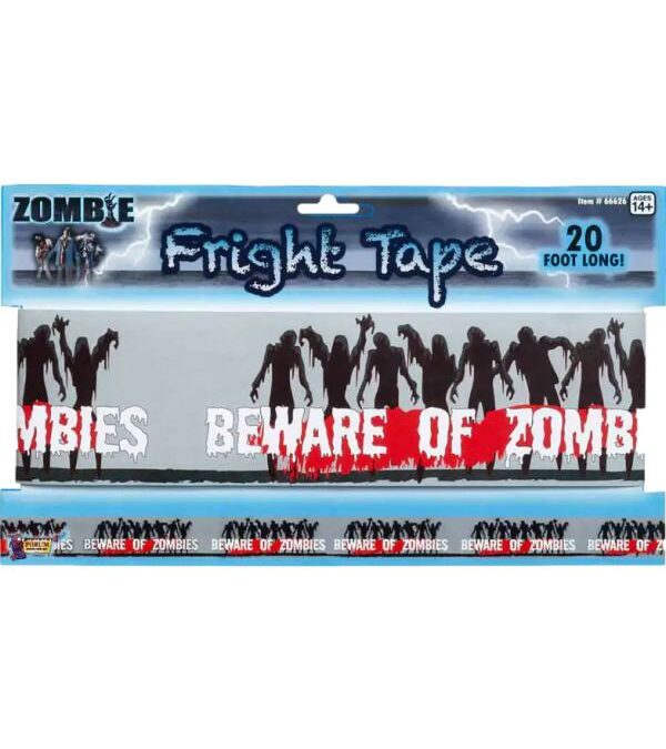 Beware Zombies Fright Tape