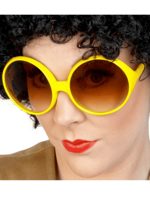Hippy Yellow Glasses