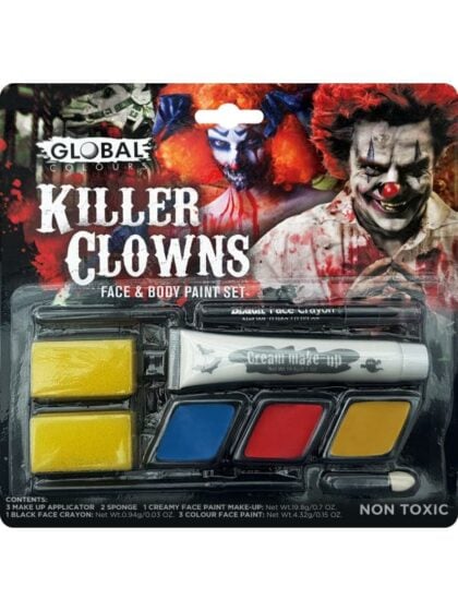 Killer Clown Makeup Kit