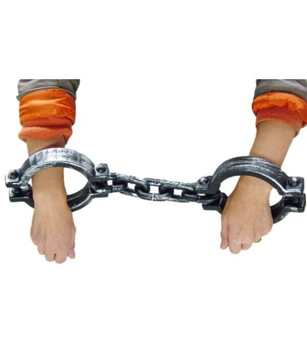Giant handcuff shackles