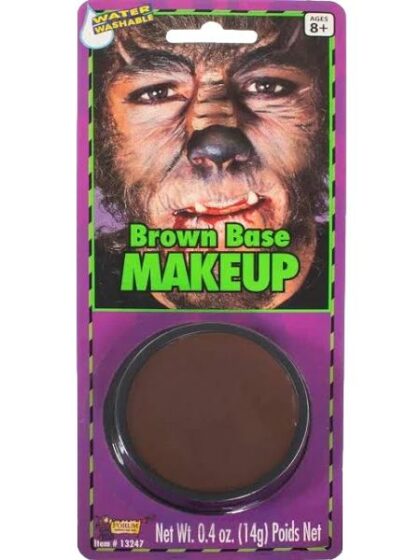 Brown Base Pan Makeup.