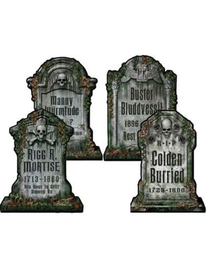 Tombstone Cut Out Decorations