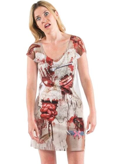 Zombie Bride Faux Real dress