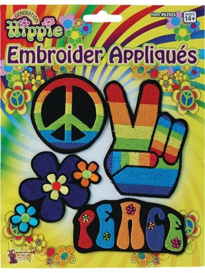 Hippie Embroider Appliques