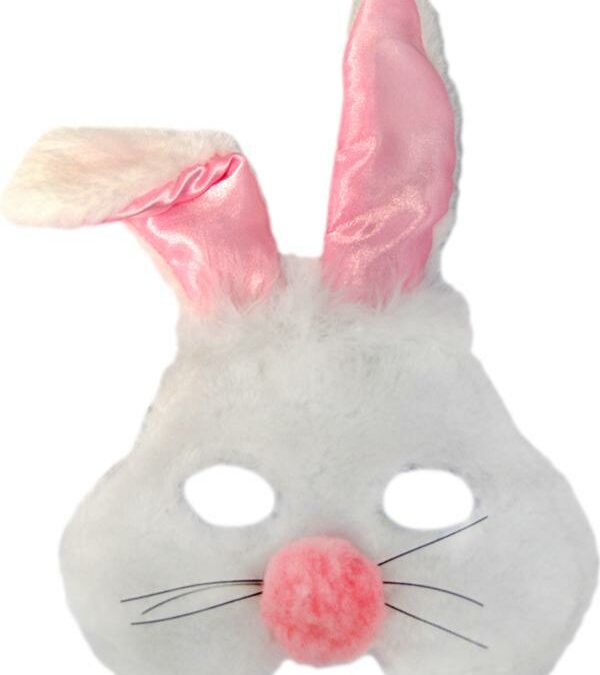 Plush Animal Mask – Rabbit