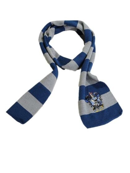 Ravenclaw scarf blue an grey striped