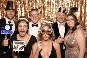 photo booth masquerade ball