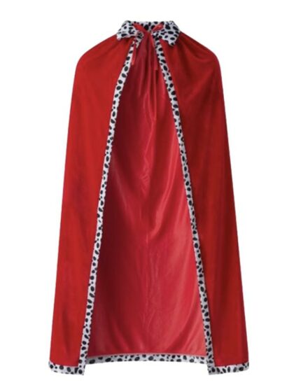 Red Kings Robe for Adults 120cm