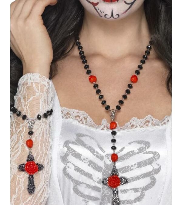 Rosary Bead Set Day of The Dead