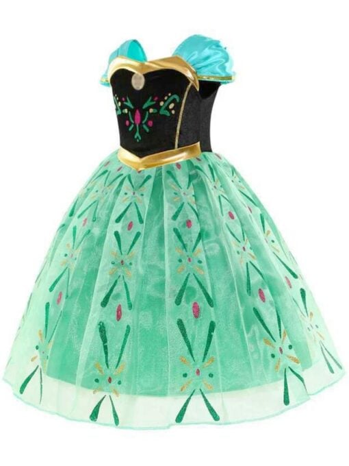 Anna Frozen Coronation Costume - Child - Image 3