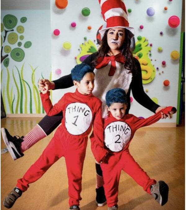 Cat in the Hat Book week costumes