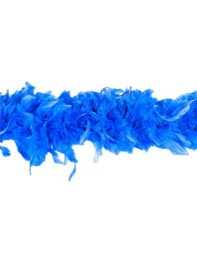 Sapphire Blue Feather Boa