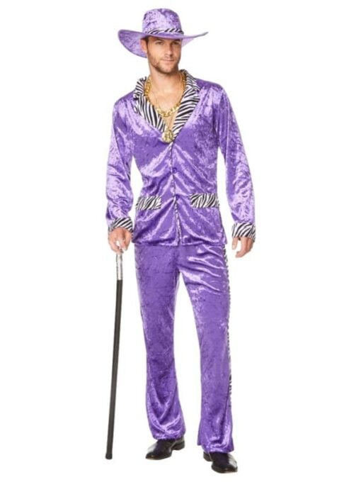 70s Purple suit Costume