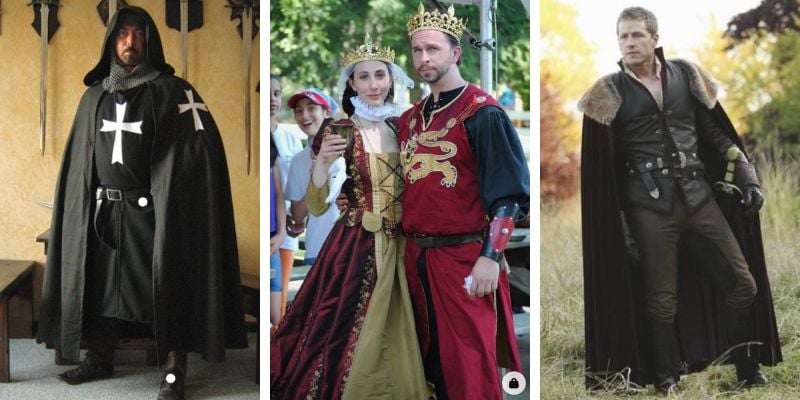 medieval knight costumes