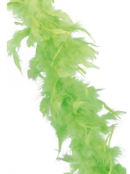Green Feather Boa