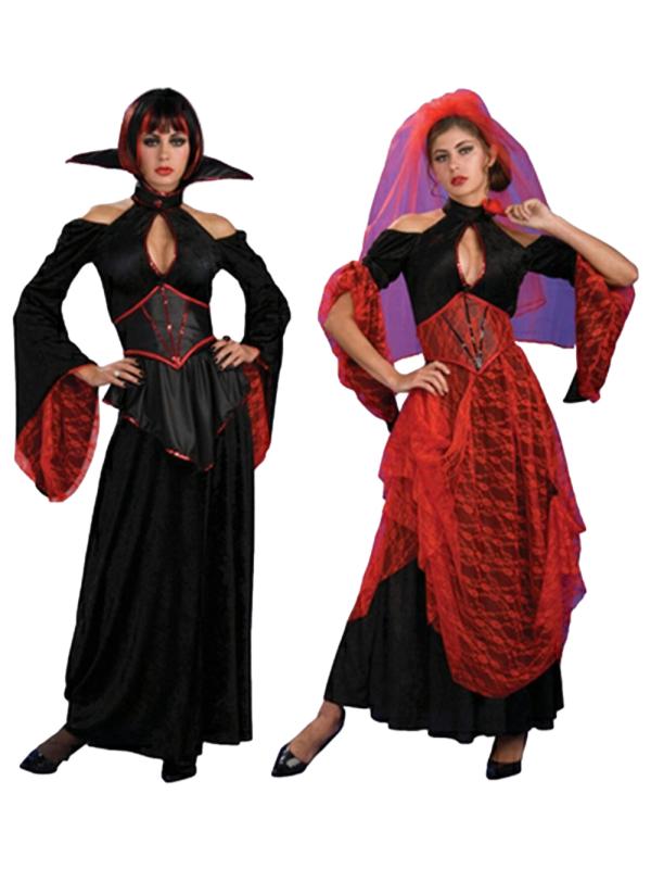 Vampire Spanish Dancer Costume 2 in 1 Transforming Costume