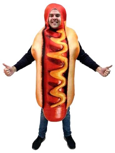 Hot Dog Funny Costume