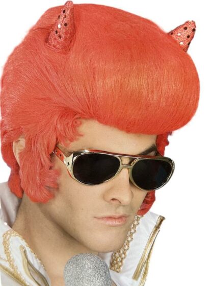 Red Hot Rocker Devil Wig