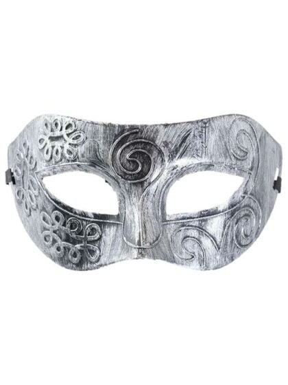 Silver Antique Venetian Mask