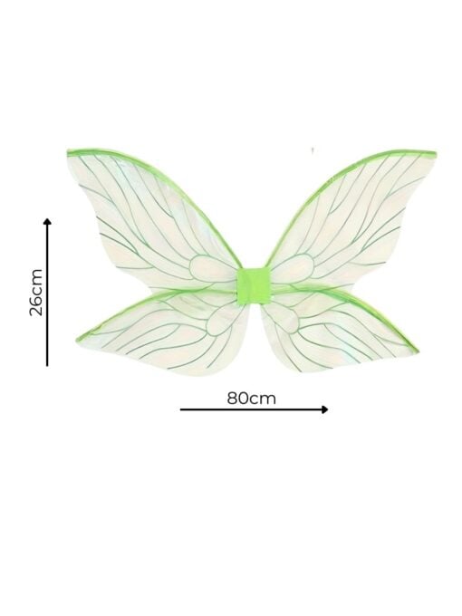 Green Iridescent Fairy Wings