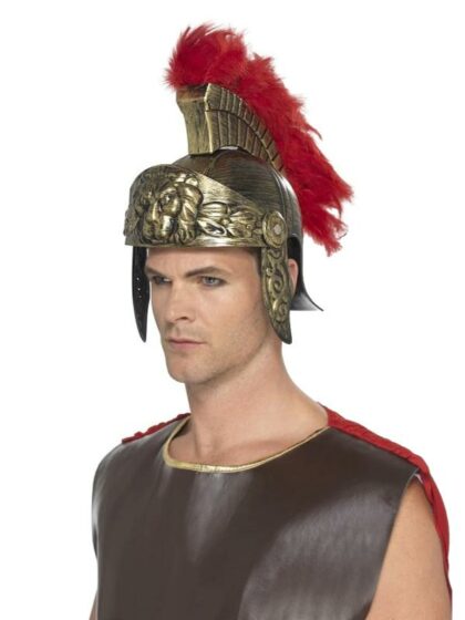 Gold Roman Soldier Helmet