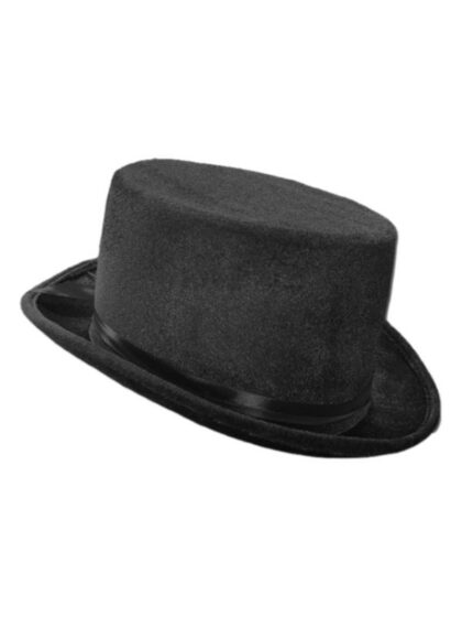 Black Velvet Top Hat