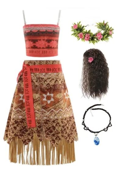 Enchanting Kids Moana Costume – Set Sail for Adventure!