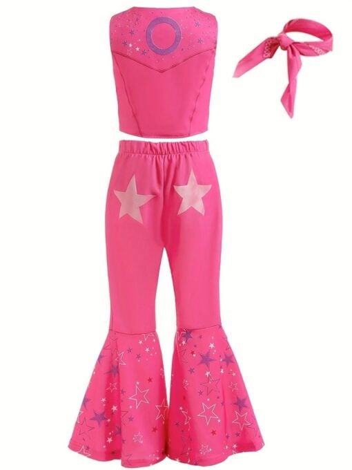 Kids Western Barbie Costume