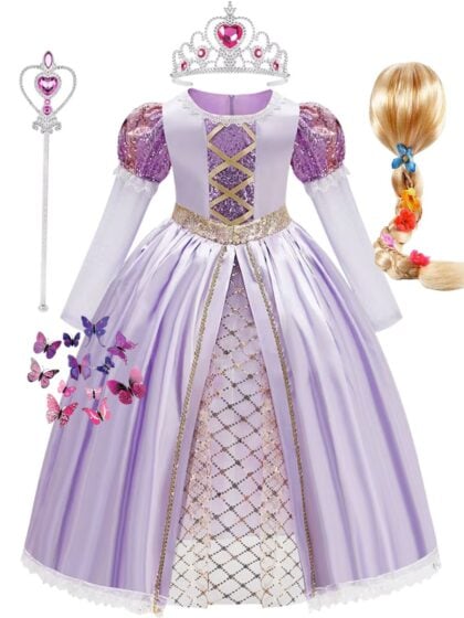 Rapunzel Princess Costume