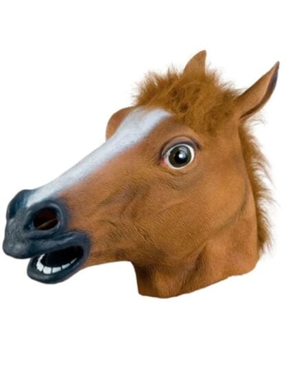 Horse Head Latex Mask
