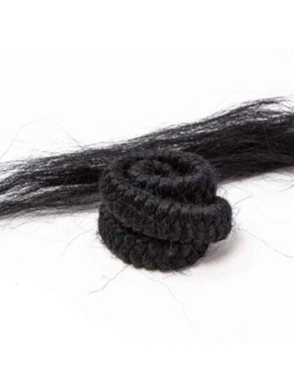Black Crepe Hair
