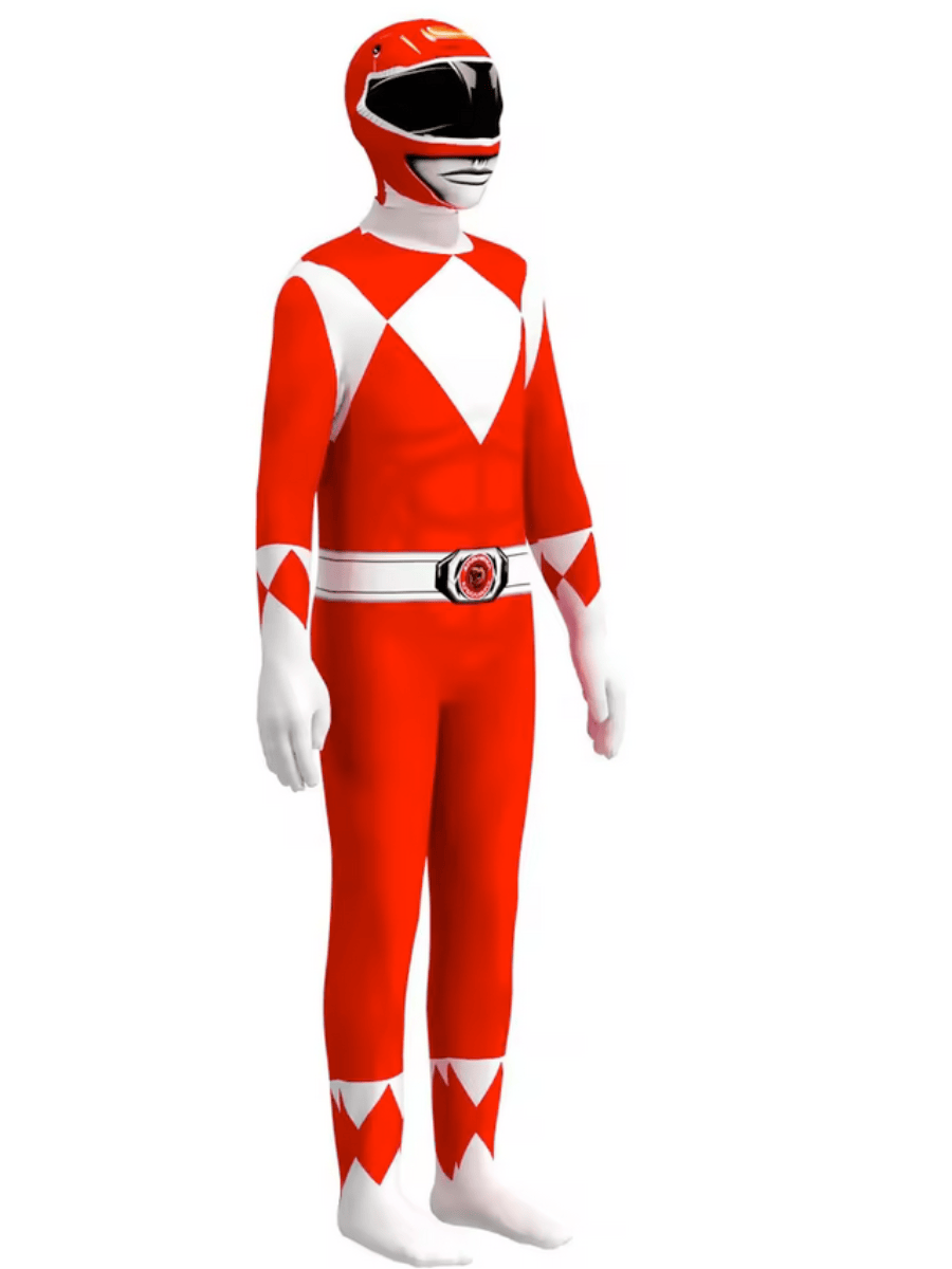 red power ranger costume