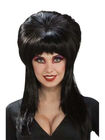 black Elvira wig