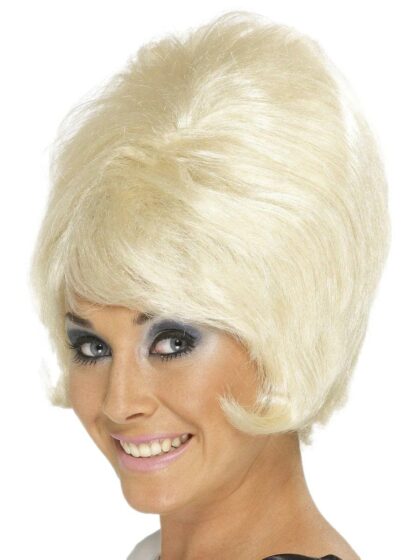 Blonde 60s Beehive Wig