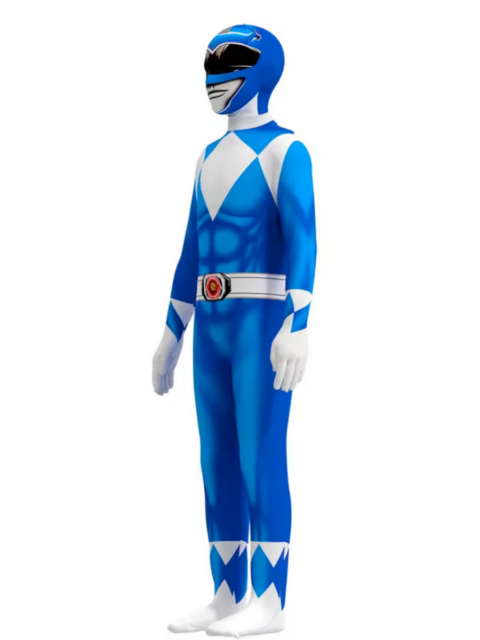Blue Power Ranger Costume - Adult - Creative Costumes