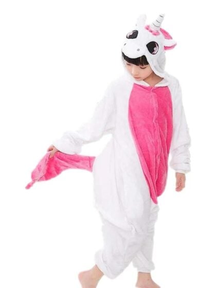 Onesie child unicorn costume