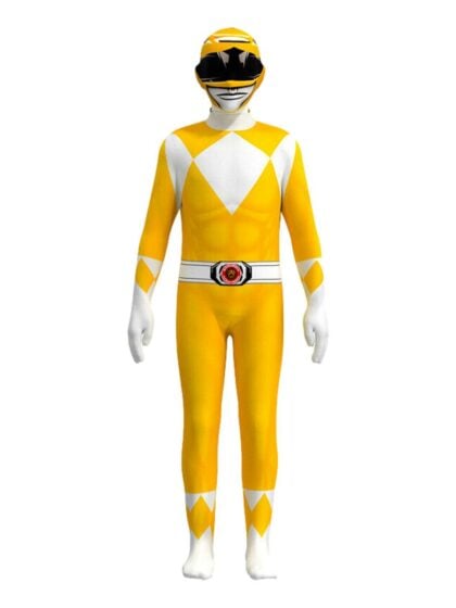Yellow power ranger costume