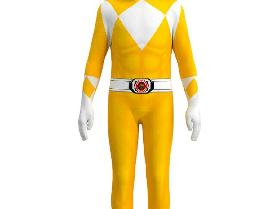 Yellow Power Ranger Costume – Adult