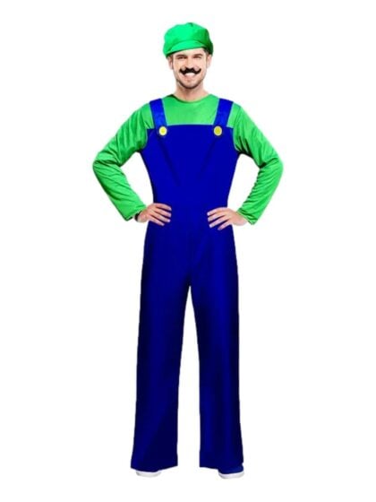 Green Plumber Man Costume